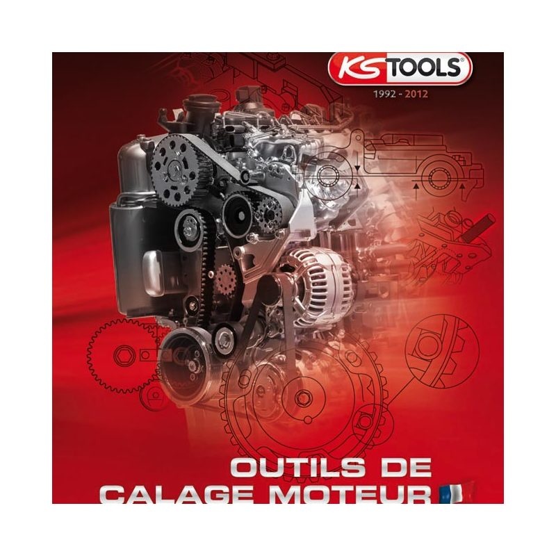 / Outil de calage de la poulie de l'arbre à cames - renault  clio. laguna. megane 1.4/1.6 16v > Outillage auto > Outillage par marques >  Pour Renault Nissan > Outil