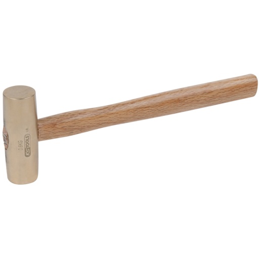 Marteau de machiniste BRONZEplus manche hickory, tête 100g, 310mm