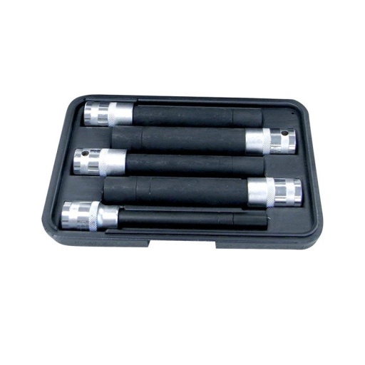 Coffret douilles choc torx 1/2" 140mm e10-e12-e14-e16-e18 pour culasse