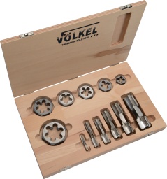 HexTap DS Set + hexagonales Filières HSS-G G 1/8 - 1.1/2
