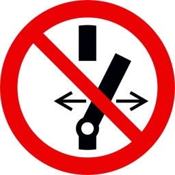 "Ne pas allumer, travaux en cours" 
Pour sécuriser les zones de travail 
Usage intérieur et extérieur 
Surface laminée 
Résistant à l'usure et aux produits chimiques 
Alliage Aluminium / PVC 

