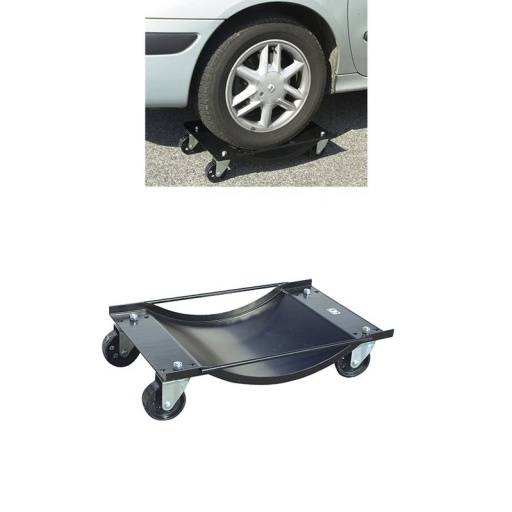 Jeu de 2 chariots pour voiture