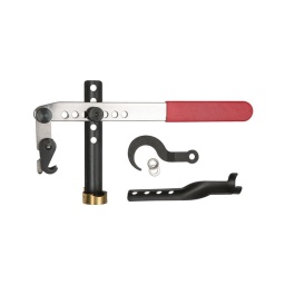 Outil de montage pour ressorts de soupape
- necessaire pour le montage et démontage des soupapes
utilisation : BMW. ford. mercedes. opel. porsche. vag... a moteurs sv- ohv- et ohc
