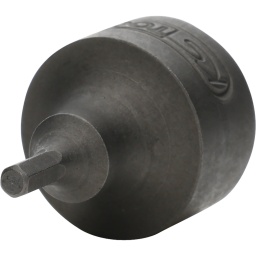 Douille tournevis 1/4'' 6 pans 2 mm extra-courte