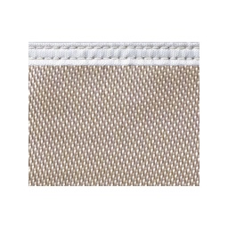 Toile anti-chaleur 
- faible amperage 
- protection soudage et meulage 
- bords finis avec ourlets 
longueur et largeur 2000 mm sans diaillets
fibre de verre avec induction
protection verticale 550°c