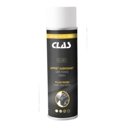 Apprêt garnissant gris foncé 500ml qui permet une application sans primaire sur tout support (métal, plastique et alu). Elimine les inégalités, procure une surface homogène et uniforme avant ponçage. Garnissant jusqu'à 120 microns (80 microns en une passe). Séchage rapide. Ponçage facile.


Permet une application sans primaire sur tout support (métal, plastique et alu). 
Elimine les inégalités, procure une surface homogène et uniforme avant ponçage. Garnissant jusqu'à 120μ (80μ en une passe).




Séchage rapide
Ponçage facile
À PROPOS DE LA MARQUE CLAS
Notre Marque CLAS « Garage Solutions » basée en Savoie (France), a été créée en 1996. Nous sommes depuis toujours un acteur innovant de l’équipement et de l’outillage technique pour véhicules légers, utilitaires et poids lourds. Aujourd’hui, nous évoluons vers un écosystème offrant des solutions globales, bénéfique pour l’ensemble de nos partenaires. Nous nous adaptons à vos besoins et budgets, en étant toujours plus simple et réactif avec des hommes et des femmes experts, passionnés, au cœur d’une digitalisation à votre service. Consolidant notre leadership en France, nous accélérons notre expansion afin de devenir un acteur clef à l’international. 