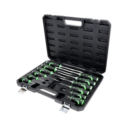 Coffret de 12 tournevis à frapper COMPETITION Fente-PH