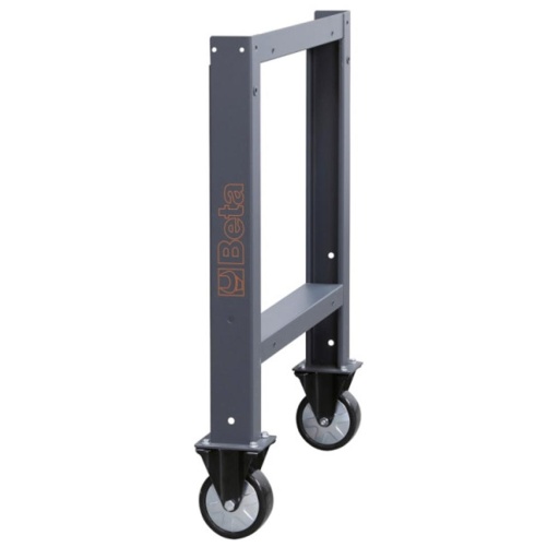 Pieds montés sur roues fixes, pour établis modulables C58BC