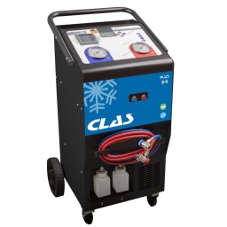 STATION CLIMATISATION AUTOMATIQUE R134a VERSION "PLUS"
Machine très simple d'utilisation, l'entretien du circuit de climatisation devient ludique.
Fonctions :
- diagnostic et maintenance des boucles de climatisation R134a
- compatibles véhicules hybrides/électriques avec système rapide de rinçage d’huile
- cycle de travail entièrement automatisé sans robinet manuel
- récupération automatique et profonde des gaz réfrigérants supérieure à 95% (Cf norme SAE J2788)
- injection automatique huile avec balance
- système de purge d’air automatique
- nettoyage interne du circuit de la station
- ceinture chauffante
- base interne de données véhicules (gaz/huiles) VUL et agricole compris, avec mise à jour en libre accès
- diagnostic du système A/C
- imprimante : en option
- connectivité smartphone
- récupération des huiles usagées par gravité sans aucun contact du gaz dans l'atmosphère
- livré avec adaptateur remplissage sur bouteille de gaz R134a HP
Connectivité à un smartphone via une application dédiée
Caractéristiques :
- écran graphique LCD 128x64 pixels
- compresseur 10cc / Pompe 50l/min / Récup 400g/min
- 2 flacons (huile usagée, huile neuve) 250ml hermétiques avec système de filtration anti-humidité, dotés de raccords rapides mâle avec plongeur
- kit tuyaux 3m
- coupleurs rapides HP/BP
- bouteille interne 9Kg / Limite opérationnelle 1Kg
- ceinture chauffante
- précision de la balance +/- 5g
- outil calibrage/verrouillage
- système de purge d’air automatique
- nettoyage interne du circuit de la station
- station assemblée et testée en usine
Option :
- imprimante
Durée de garantie	2 ans
Longueur câble	180,00 m
Longueur	480,00 mm
Largeur	510,00 mm
Hauteur	840,00 mm
Poids du produit	50,00 kg
Composition nomenclature	1 x AC 8300 - STATION CLIMATISATION AUTOMATIQUE R1234yf VERSION "PLUS"
1 x SA 1340 - KIT DE TRANSFORMATION EN R134A