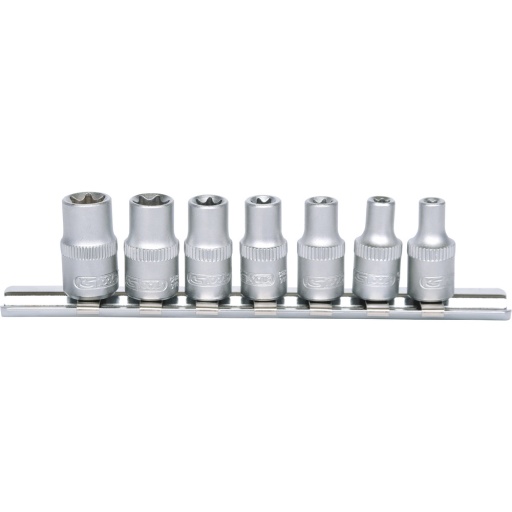 Jeu de douilles 1/4'' TORX E 7 pcs E4-E11
