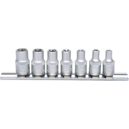 TORX®
Carré d'entraînement intérieur selon DIN 3120 / ISO 1174-1 avec encoche pour verrouillage par bille
Pour une utilisation manuelle
Finition satinée
Chrome Vanadium
Comprend un rail de rangement
