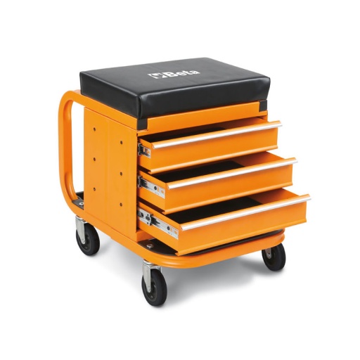 Mini-servante tabouret à 3 tiroirs