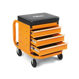 Mini-servante tabouret à 3 tiroirs
pour travailler confortablement en ayant tout a portée de main
- hauteur totale 450 mm - 3 tiroirs avec guides de précision
- bac porte-outils sur le devant
- bac de rangement a l'arriere avec séparateurs
- 4 roues pivotantes
poids : 10.2 kg