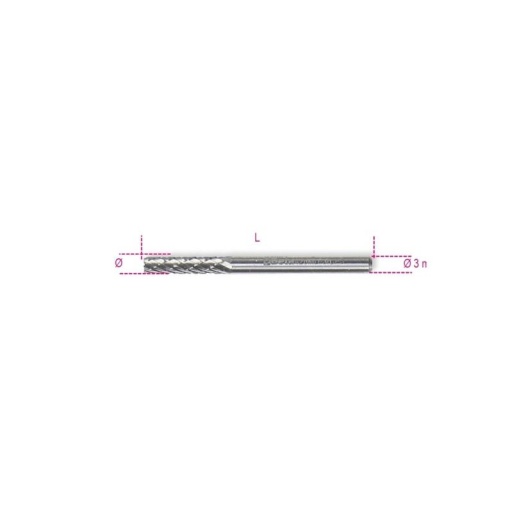 Mini fraise queue 3mm
