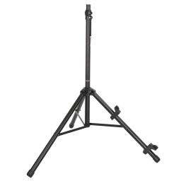 Trépied télescopique pour projecteur 1850mm
Construction robuste en acier.
Montage sans outils.
Possibilité de détection de pied et de blocage en hauteur.
Câblages supplémentaires sur le trépied.
Hauteur 120 à 185 cm.
Capacité de levage : 30kg.
Pour Réf. HZ227822.
POIDS 
4,7KG