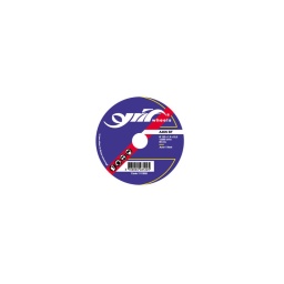 Disque a tronçonnage renforcé plat 
- découpe acier et inox
- diamètre 125mm - épaisseur 1.6mm - pour tige de fixation 22.2mm 