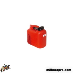 Jerrican carburant plastique

- capacité 10 litres
- avec bec verseur flexible