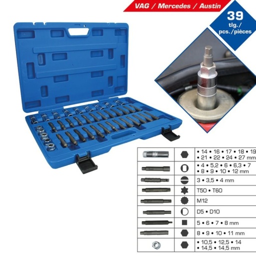 Coffret d’outils pour amortisseur