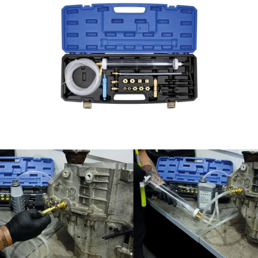 Pompe de remplissage d'huile de transmission et kit d adaptation pour le groupe VW