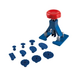 Jeu d'outils de débosselage sans peinture
- adapte pour le débosselage sans peinture de petites bosses
- pas de masticage et peinture necessaire
- suppor à ressort de débosselage sans peinture inclus
- 10 differentes pastilles à coller incluses
support à ressort de débosselage sans peinture
pastille à coller ronde. plate. dia 40 mm pastille à coller ronde. plate. dia 35 mm pastille à coller ronde. plate. dia 32 mm pastille à coller spherique. ronde. dia 25 mm pastille à coller spherique. ronde. dia 20 mm pastille à coller spherique. ronde. dia 15 mm pastille à coller elliptique. plate 48 x 33 mm pastille à coller elliptique. plate 40 x 27 mm pastille à coller elliptique. plate 33 x 22 mm pastille à coller carree. 32 x 17 mm 