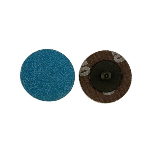 Boite de 25 disques abrasif fixation rapide pour carrosserie 50mm p80