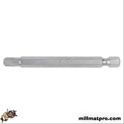 Torq-Set® Avec embout 6 pans selon DIN 3126 / ISO 1173 - E 6,3 Pour une utilisation manuelle ou avec visseuse Idéal pour une utilisation en atelier et en industrie Acier nickelé En acier spécial 
