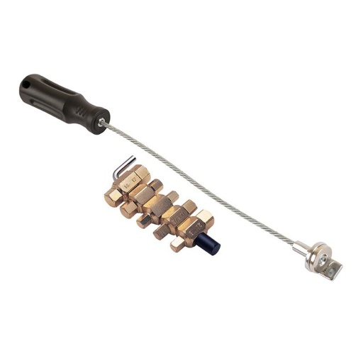 Jeu de clés de vidange - 5 pcs avec outil magnétique pour bouchon de vidange