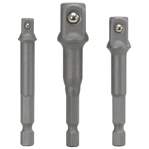 Jeu de 3 adaptateurs porte-douilles, 1/4"-3/8"-1/2"