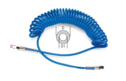 -Constitué d'élastomère avec structure chimique en polyester qui augmente la flexibilité même à basse température
-Raccords F/F tournants à chaque extrémité
