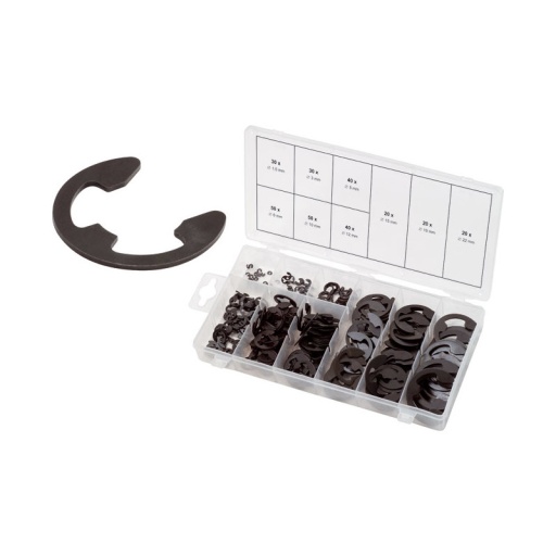 Assortiment 300 circlips type e