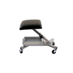 Tabouret de travail 
capacite 120kgs 
hauteur ajustable: 300mm to 390mm avec plateau range outils