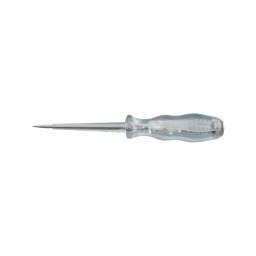 Tournevis testeur 105 - 250 v
- din / iso 0680
- manche transparent
- temoin par led