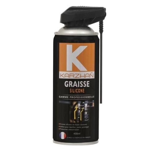 Graisse au silicone - aérosol de 400ml