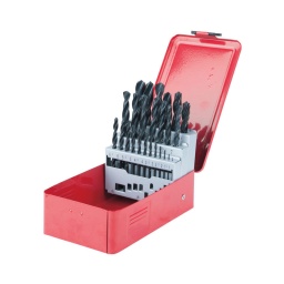 Coffret de forets hss lamines
- selon din 338 type n
- sens de coupe à droite
- angle de pointe 118°
- acier
pour acier et alliage d'une durete jusqu'a 900 n/m2 .
1.0 - 1.5 - 2.0 - 2.5 - 3.0 - 3.5 - 4.0 - 4.5 - 5.0 - 5.5 - 6.0 - 6.5 - 7.0 - 7.5 - 8.0 - 8.5 - 9.0 - 9.5 - 10.0 - 10.5 - 11.0 - 11.5 - 12.0 - 12.5 - 13.0 mm 