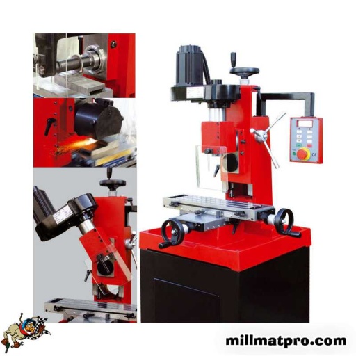 Machine universelle 3 en 1 perçage fraisage surfaçage