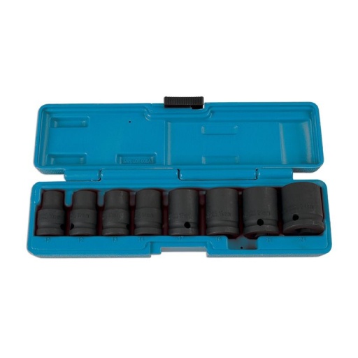 Jeu de douilles à impact - 8 pcs - 1/2"