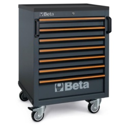 Servante mobile avec 7 tiroirs pour combinaison d'ameublement d'atelier C45PRO 2.0
Caractéristiques :
Plan de travail en ABS avec bords antichute
7 tiroirs (532x406 mm) montés sur glissières à billes de précision
4 roues pivotantes Ø 100 mm (dont 2 équipées d'un frein)
Fonds de tiroirs protégés par un tapis en néoprène
Serrure centralisé frontale
Peut être équipé de modules d'outillage BETA
Poignées intégrées à la structure facilitant la manipulation
