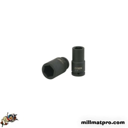 Douille 3/4 longue choc 22mm 
- chrome molybdene haute résistance
- douille spécialement etudiee pour une utilisation sur outils à chocs (Clé à choc...)
- garantie vie