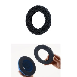 Tampon de nettoyage abrasif de rechange spécialement conçu pour le nettoyeur de moyeux Laser Tools, référence 8805.

Disque de nettoyage de rechange pour nettoyeur de moyeux, référence 8805.
Élimine la corrosion et la saleté des moyeux.
Diamètre extérieur de 150 mm, trou central de 90 mm.
Crochet et boucle de fixation