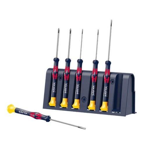 Tournevis micro Reb Bull racing sur rack 6 pièces