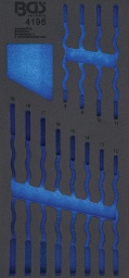 Insert en mousse robuste de très bonne qualitéConvient pour toutes les servantes d'atelier BGSConvient pour art. 4196