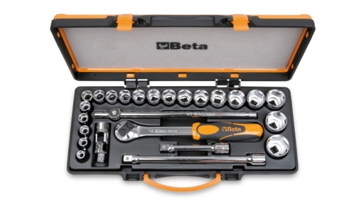 Coffret 20 douilles et 5 accessories 1/2 Beta tools