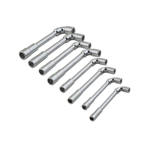 Mini modules 8 clés pipes 6 et 12 pans 6 à 13mm