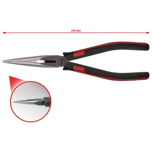 Pince &agrave; bec demi-rond SlimPOWER 210mm