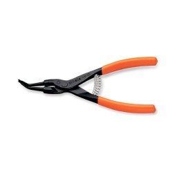 Pince pour circlips extérieurs à becs coudes 45°
- long : 140x0.9mm - pour circlips 8-12mm - qualité premium beta depuis 1939