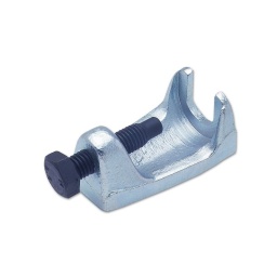 Extracteur de rotule - type coupe  Extracteur de rotule Fabrication en acier carbone Utilisation d'une vis de force pour levier Mâchoire: 22mm de large, 20mm de profondeur, portée maximum 50mm 