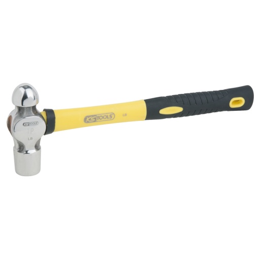Marteau anglais INOX, manche en fibre, 230g