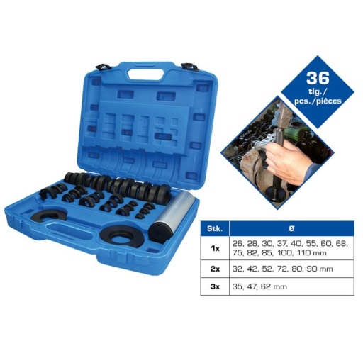 Coffret de montage de roulements de roues | nylon