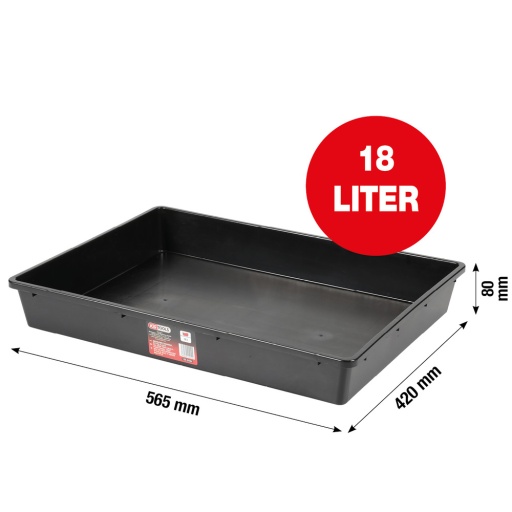 Bac de r&eacute;cup&eacute;ration d&rsquo;huile&nbsp;/ Bac &agrave; usage multiple 18&nbsp;litres