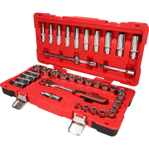 Coffret de douilles CHROMEplus 1/2'' 39 pcs